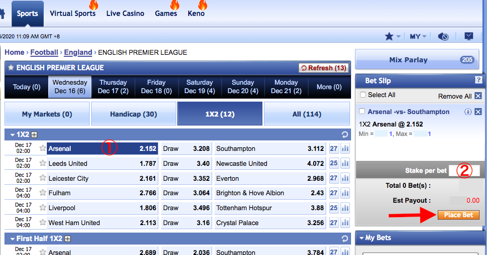 gambling sbobet
